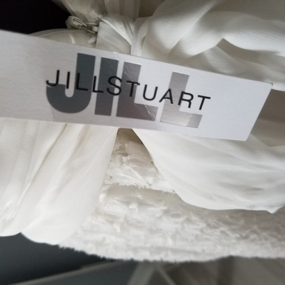 NWT Jill Stuart White Strapless Mini Cocktail Prom Sweet 16 Dress - Picture 15 of 15